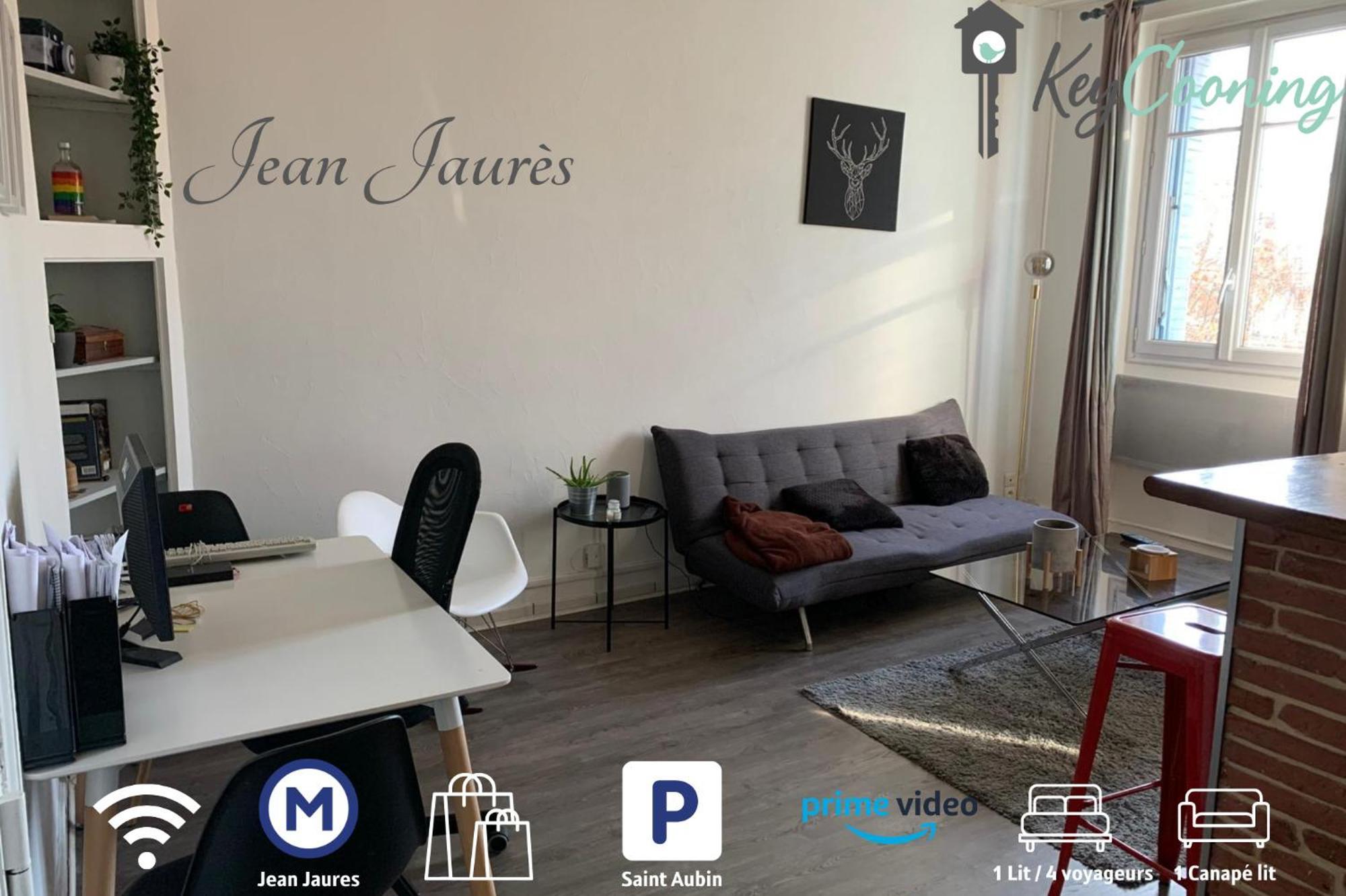 Jean-Jaures Lägenhet Toulouse Exteriör bild